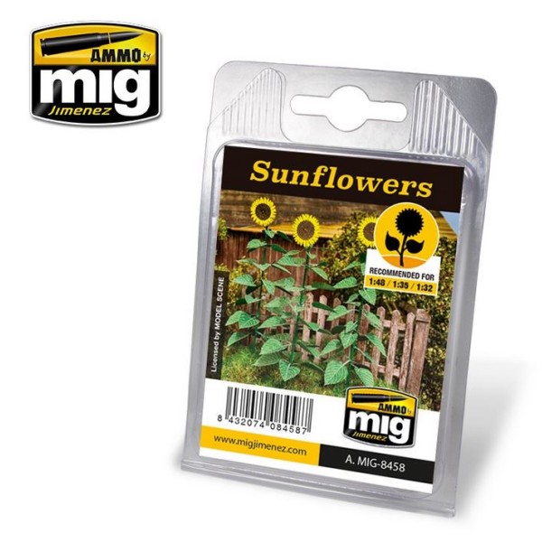 MiG - AMMO - Scenics - SUNFLOWERS