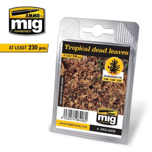 MiG - AMMO - Scenics - TROPICAL DEAD LEAVES