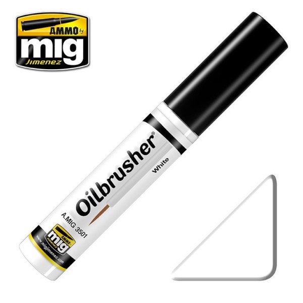 Mig - AMMO - Oilbrushers - WHITE