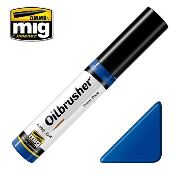 Mig - AMMO - Oilbrushers - DARK BLUE