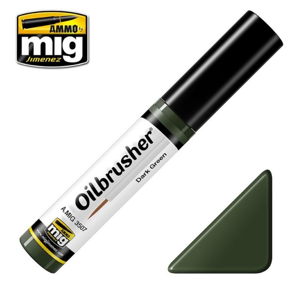 Mig - AMMO - Oilbrushers - DARK GREEN