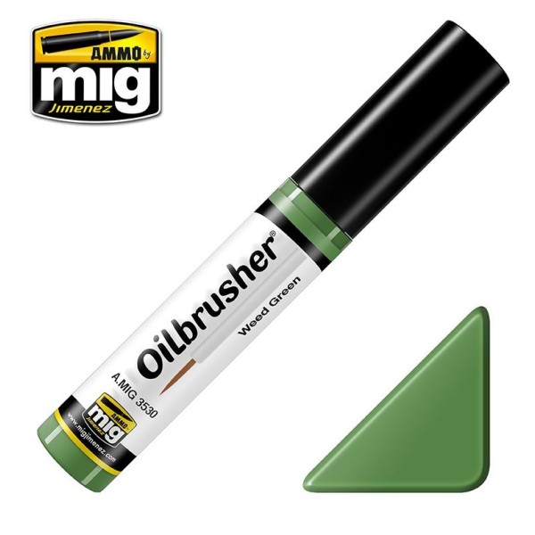 Mig - AMMO - Oilbrushers - WEED GREEN