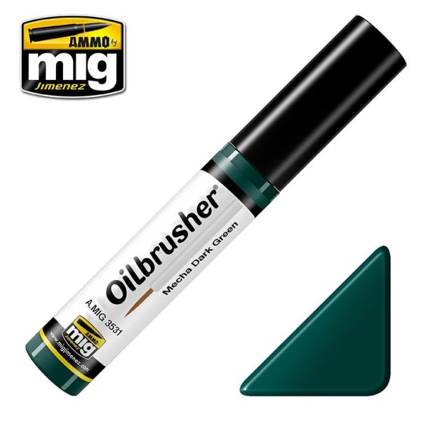 Mig - AMMO - Oilbrushers - MECHA DARK GREEN