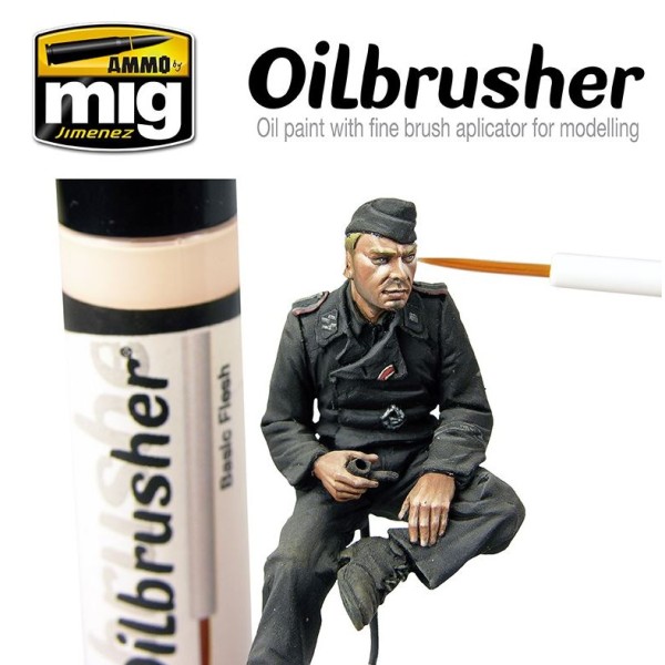 Mig - AMMO - Oilbrushers - FIELD GREEN