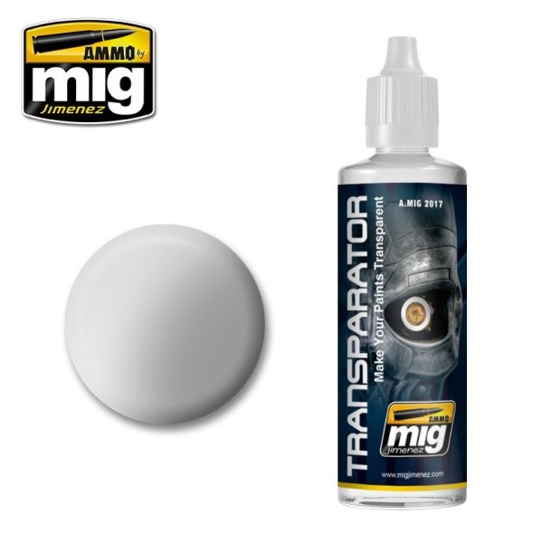 MiG AMMO - TRANSPARATOR Satin - 60 ML (Glaze Medium)