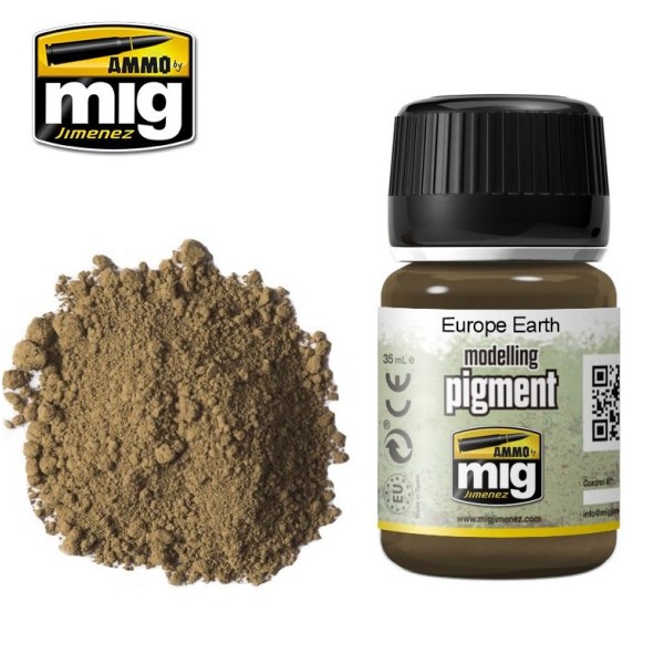 Mig - AMMO - Weathering Pigments - EUROPE EARTH