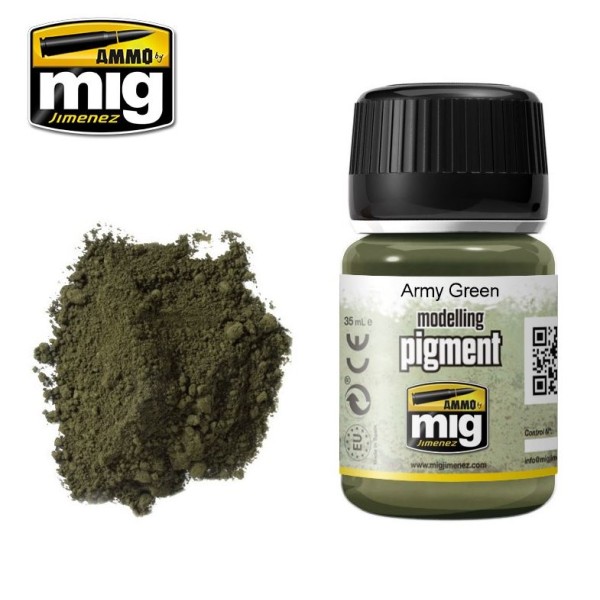 Mig - AMMO - Weathering Pigments - ARMY GREEN