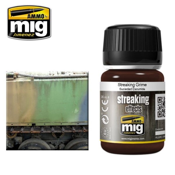 Mig - AMMO - Weathering Products - STREAKING EFFECTS - STREAKING GRIME