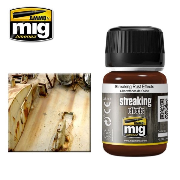 Mig - AMMO - Weathering Products - STREAKING EFFECTS - STREAKING RUST EFFECTS