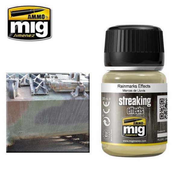 Mig - AMMO - Weathering Products - STREAKING EFFECTS - RAINMARKS EFFECTS