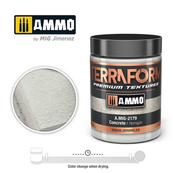 Mig - Ammo - Terraform Basing Textures - Concrete