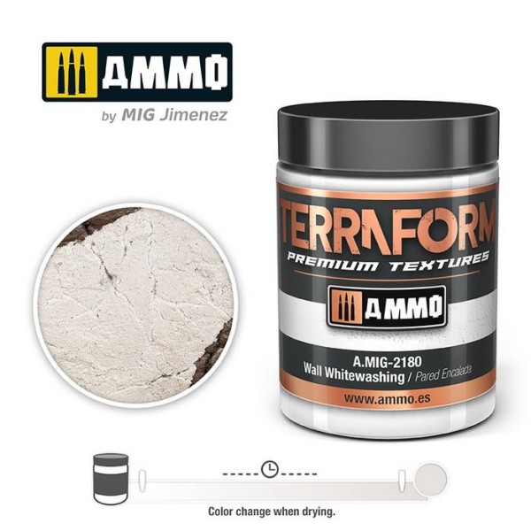 Mig - Ammo - Terraform Basing Textures - Wall Whitewashing
