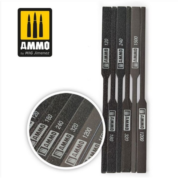 MIG AMMO - SANDING STICK - TAPERED