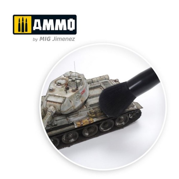Mig Ammo - DUST REMOVER BRUSH 2 (Vehichles and Terrain)