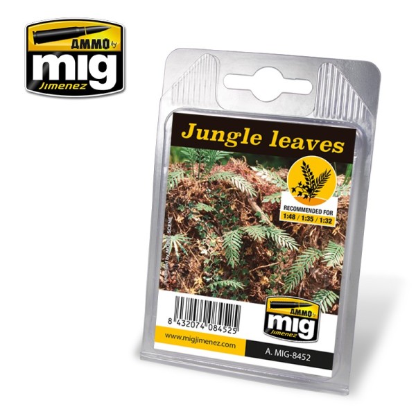 MiG - AMMO - Scenics - Jungle Leaves