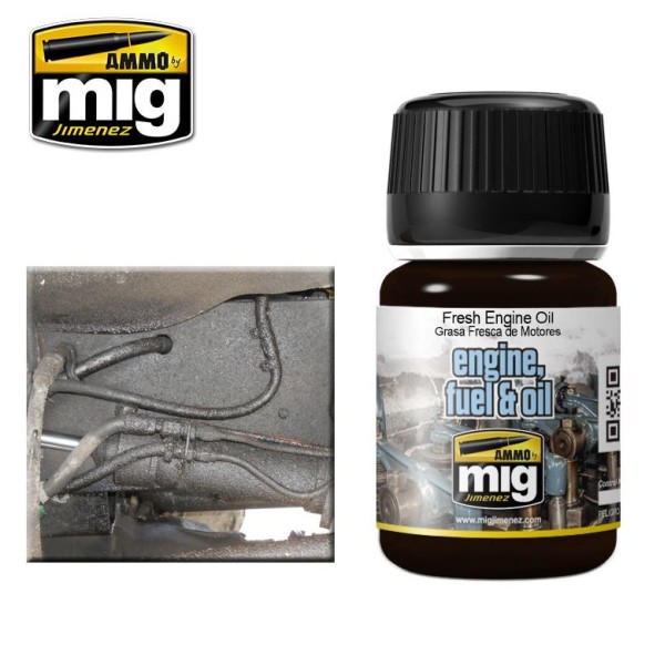 Mig - AMMO - Weathering Products - Nature Effects - FRESH ENGINE OIL