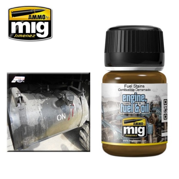 Mig - AMMO - Weathering Products - Nature Effects - FUEL STAINS