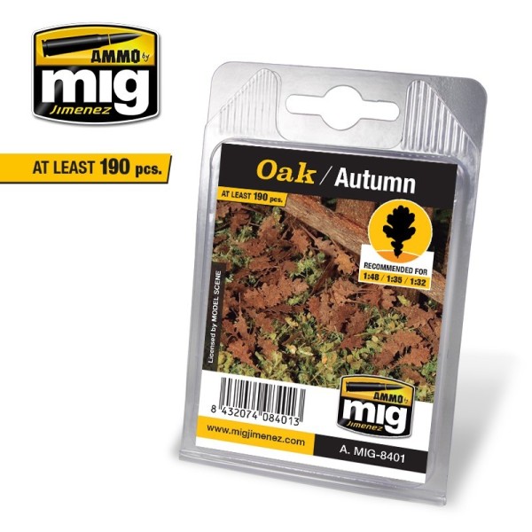 MiG - AMMO - Scenics - Oak Leaves/Autumn