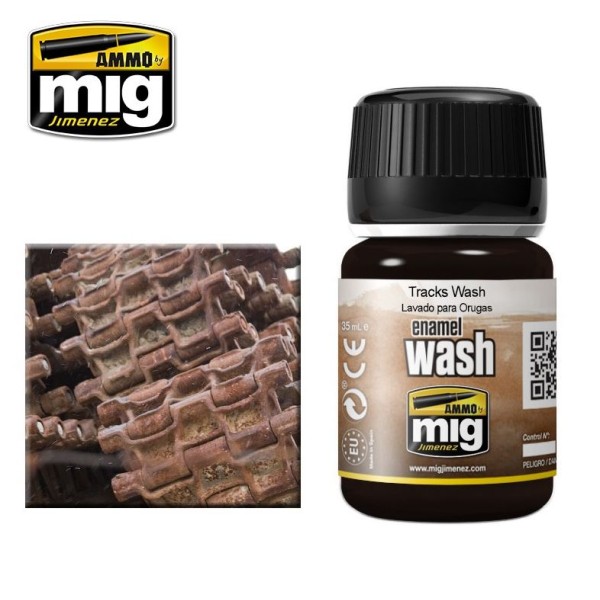 Mig - AMMO - Enamel Wash - TRACKS WASH