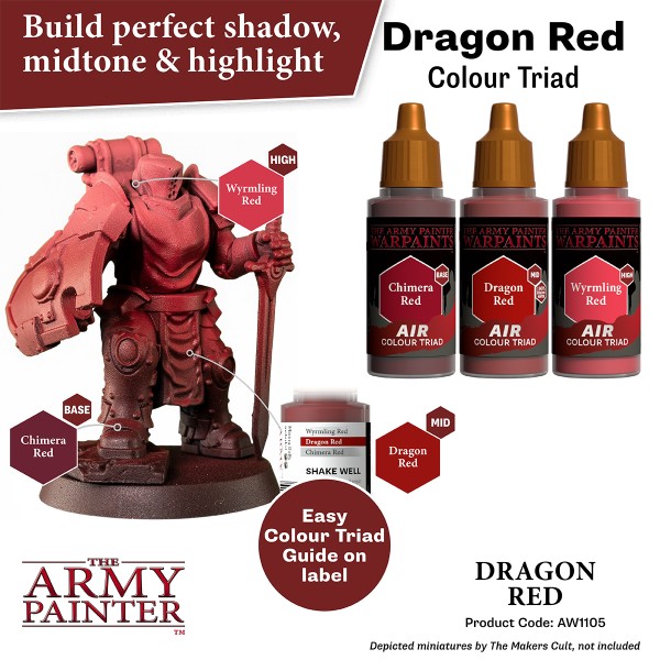 The Army Painter - Warpaints AIR - Dragon Red