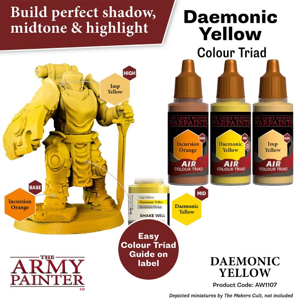 The Army Painter - Warpaints AIR - Daemonic Yellow