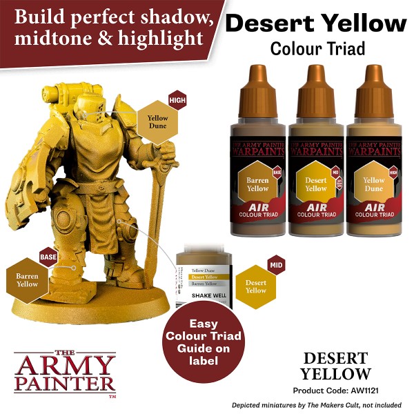 The Army Painter - Warpaints AIR - Desert Yellow