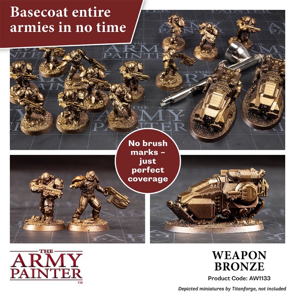 The Army Painter - Warpaints AIR Metallics - Weapon Bronze