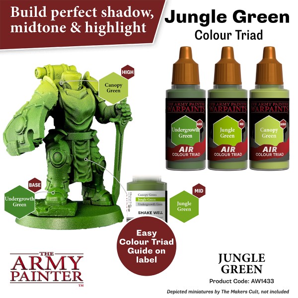 The Army Painter - Warpaints AIR - Jungle Green