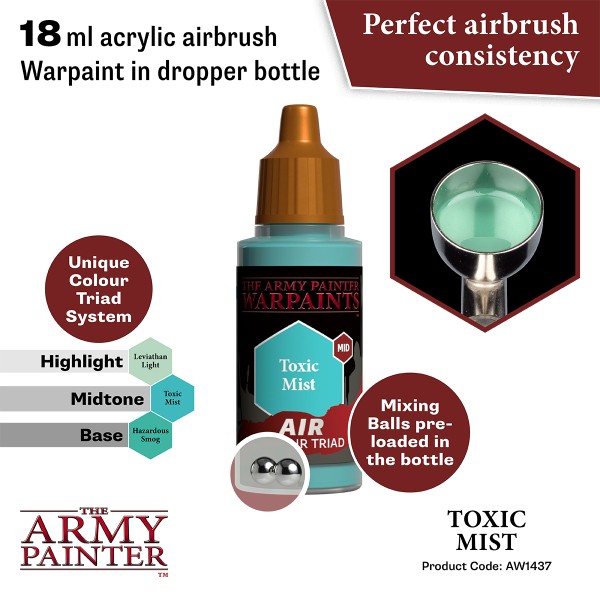 The Army Painter - Warpaints AIR - Toxic Mist