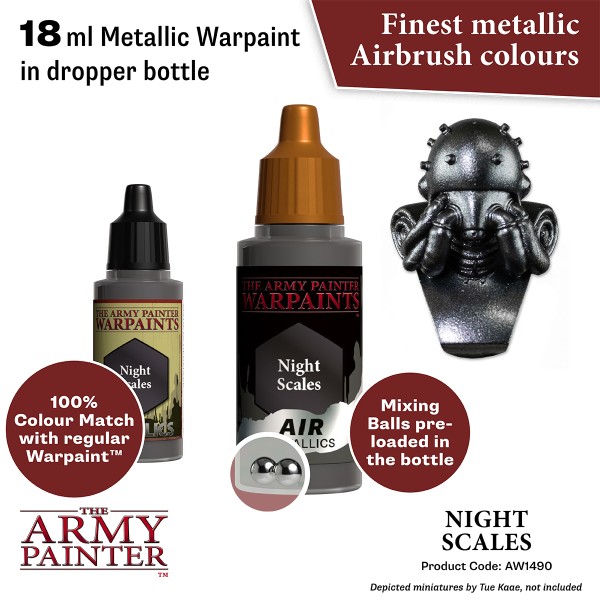 The Army Painter - Warpaints AIR Metallics - Night Scales