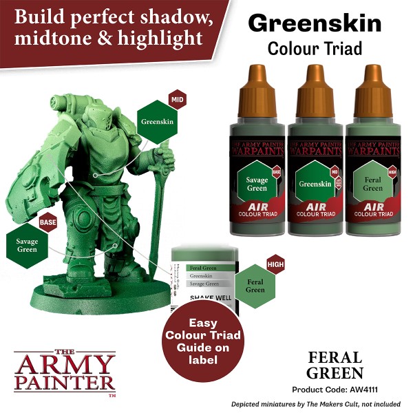 The Army Painter - Warpaints AIR - Feral Green