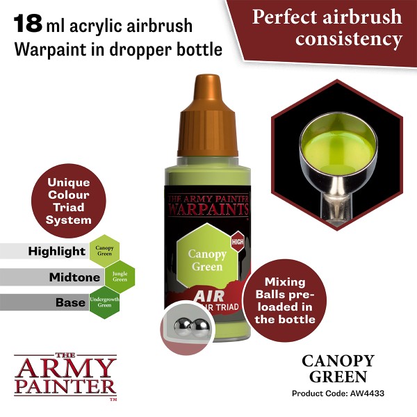 The Army Painter - Warpaints AIR - Canopy Green