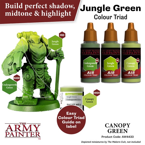 The Army Painter - Warpaints AIR - Canopy Green