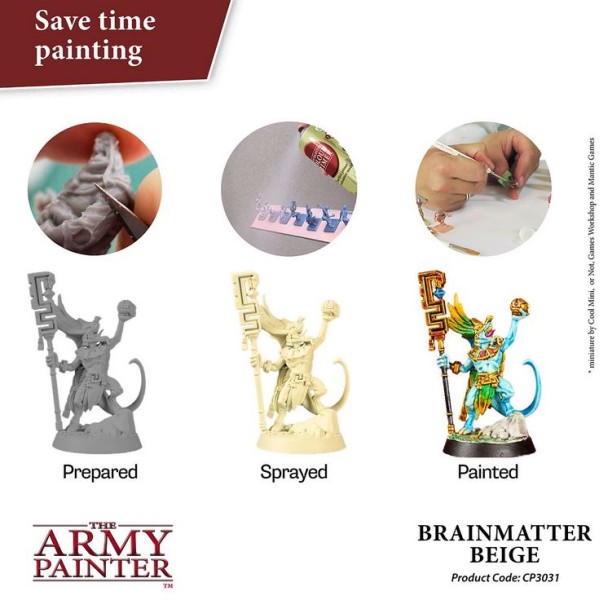 The Army Painter - Colour Primer: Brainmatter Beige (In Store Only)