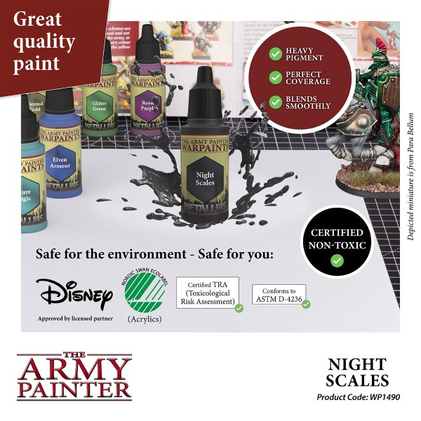 Clearance - The Army Painter - Warpaints - Metallics - Night Scales