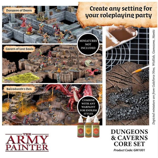 The Army Painter - Gamemaster - Dungeons and Caverns Core Set