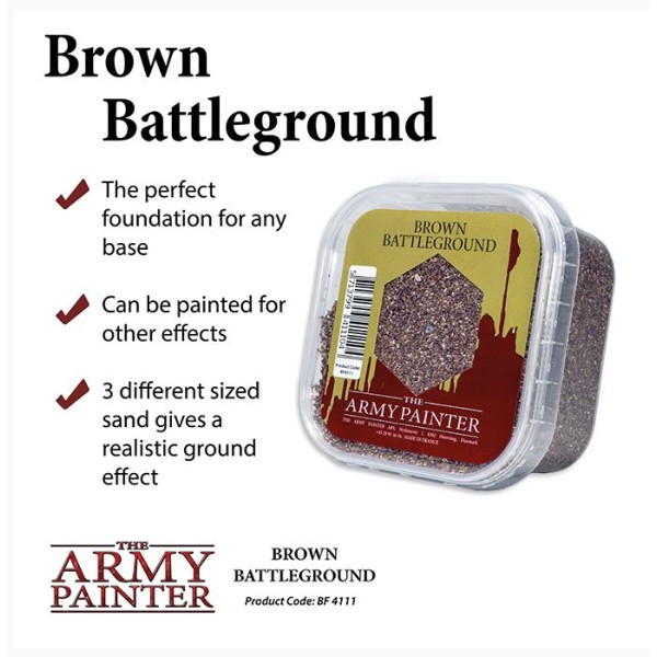 The Army Painter - Battlefields Basing: Brown (2019)