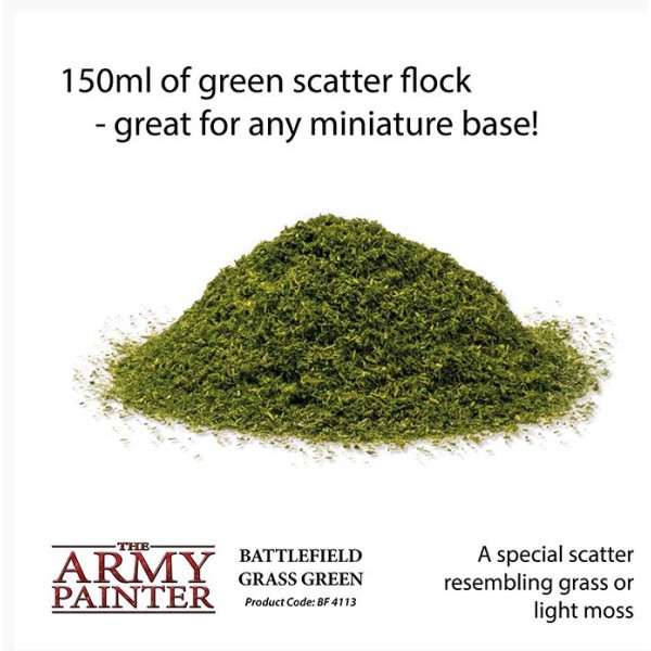 The Army Painter - Battlefields Basing: Grass Green (2019)