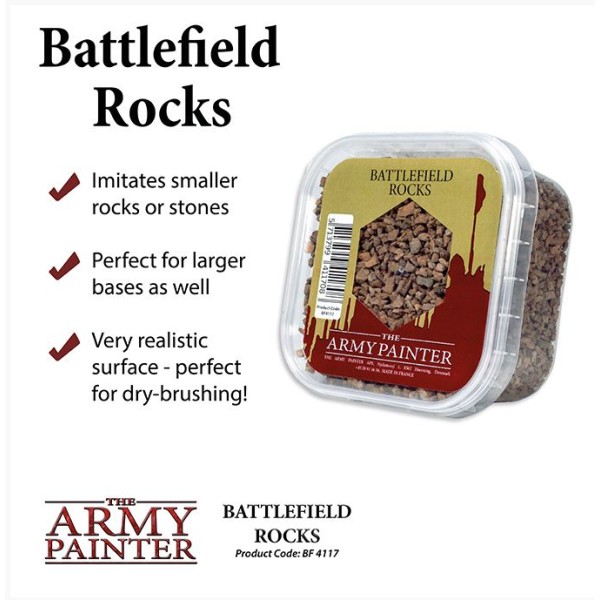 The Army Painter - Battlefields Basing: Rocks