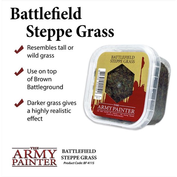 The Army Painter - Battlefields Basing: Steppe Grass (2019)