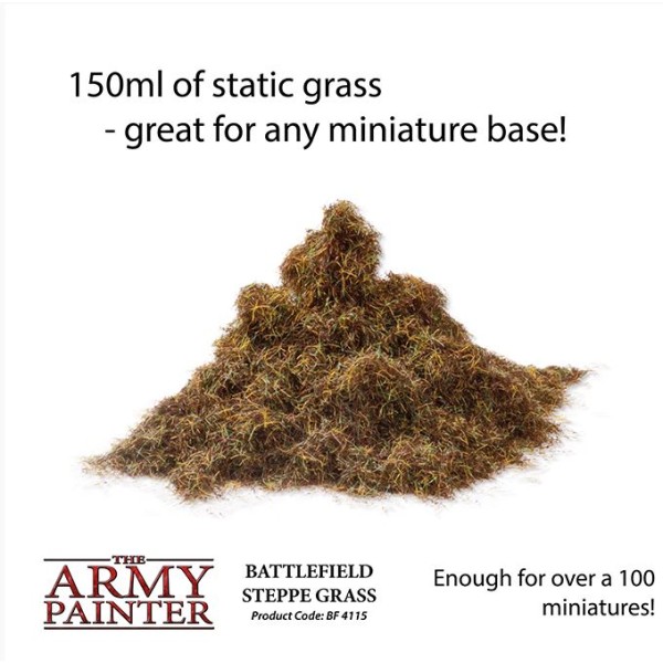 The Army Painter - Battlefields Basing: Steppe Grass (2019)