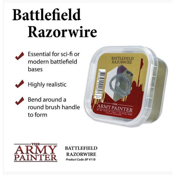 The Army Painter - Battlefields XP - Miniature Razor Wire (2019)