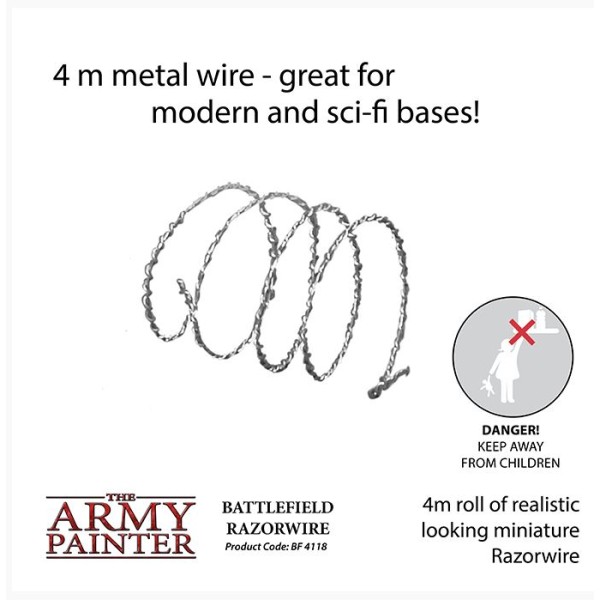 The Army Painter - Battlefields XP - Miniature Razor Wire (2019)