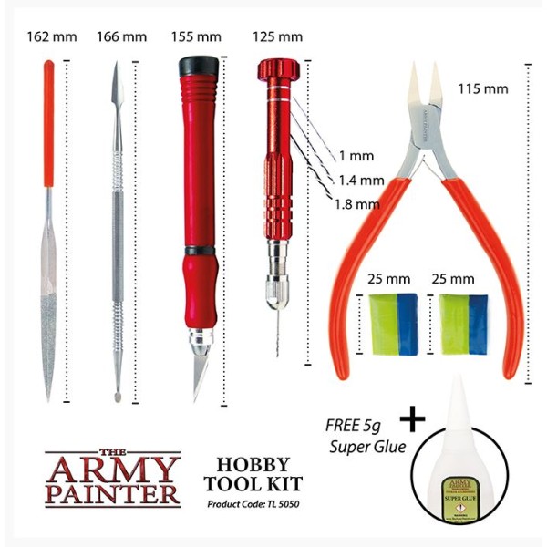The Army Painter - Wargames Hobby Tool Kit (2019)