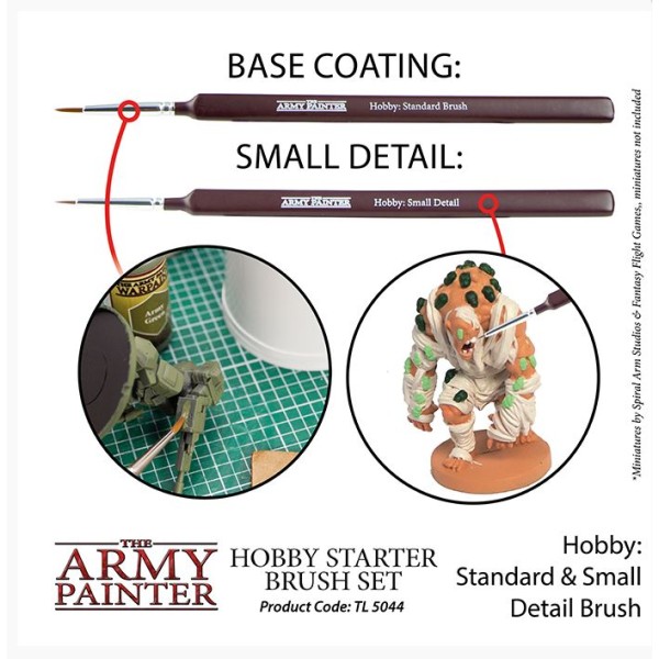 The Army Painter - Hobby Brush Starter set (2019)