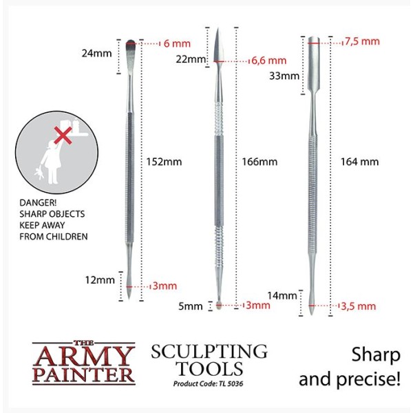 The Army Painter - Hobby Sculpting tools