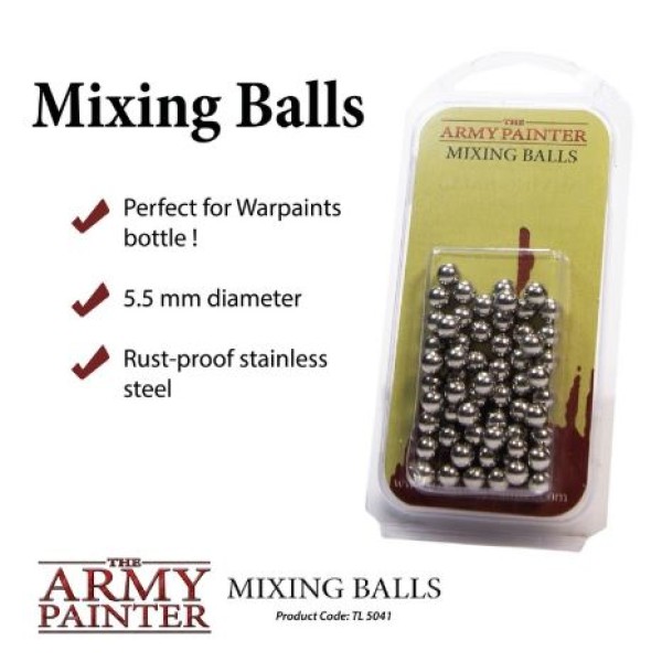 The Army Painter - Paint Mixing Balls Stainless Steel