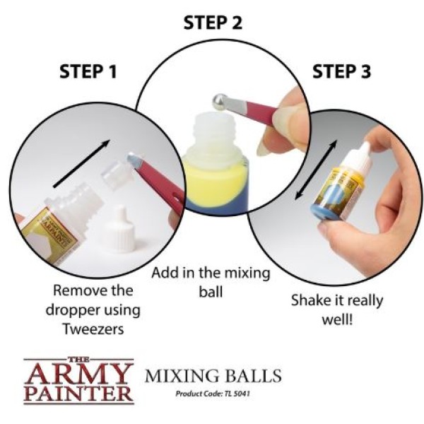 The Army Painter - Paint Mixing Balls Stainless Steel
