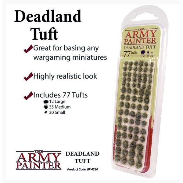 The Army Painter - Battlefields - Deadland Tufts - 77 pcs (2019)