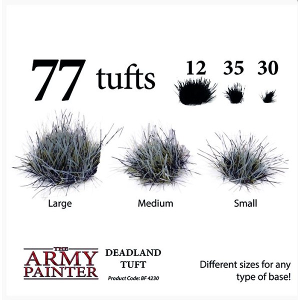The Army Painter - Battlefields - Deadland Tufts - 77 pcs (2019)